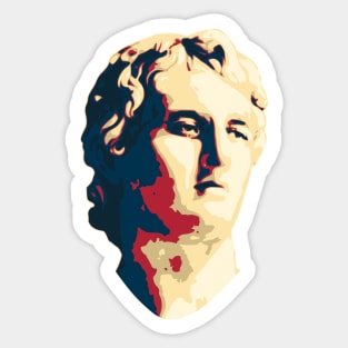 Alexander the great Sticker